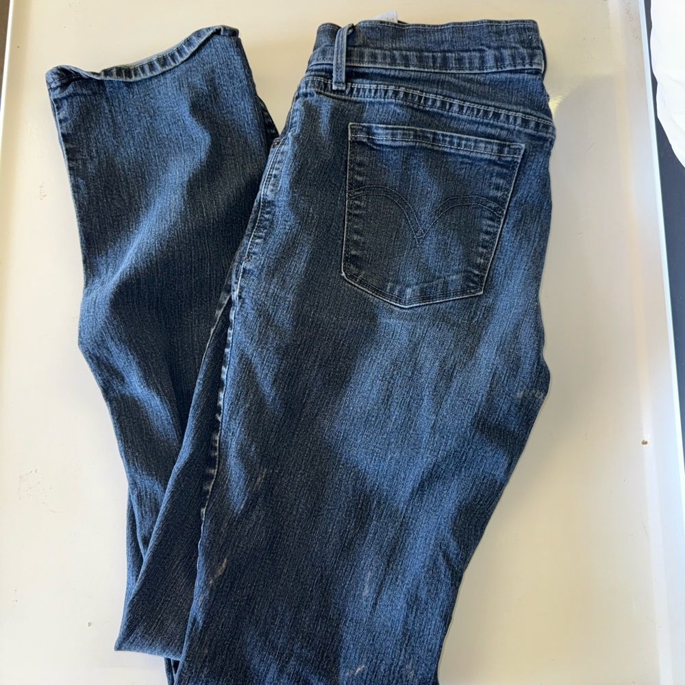 Levi's 505 Straight Dark Blue Jeans